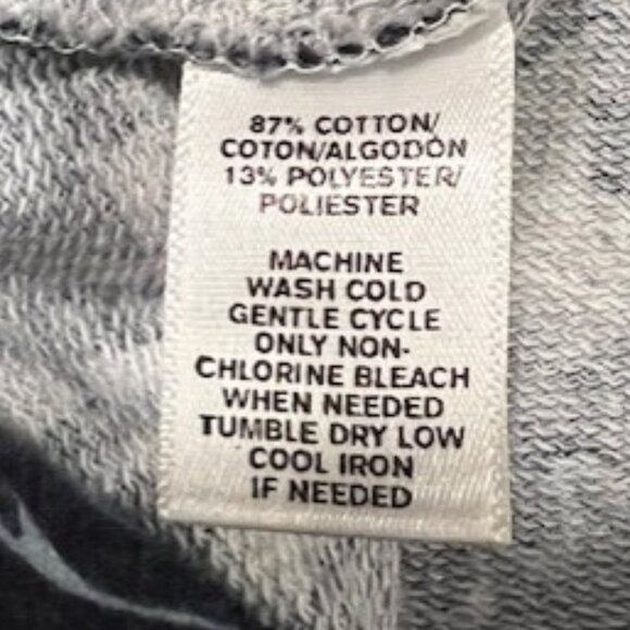 Loft Blue Floral Sweatshirt - Size Medium - Picture 6 of 6